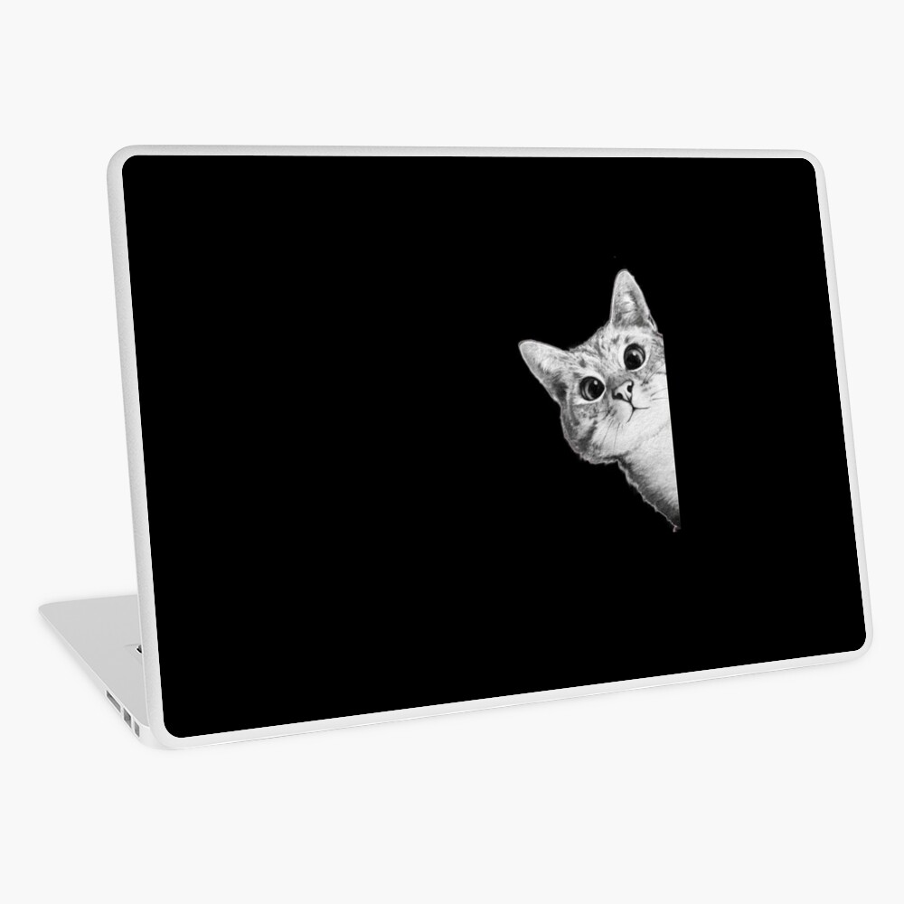 Funny Ninja Cat Meme Laptop Skin By Printpress Redbubble - cat meme decal roblox