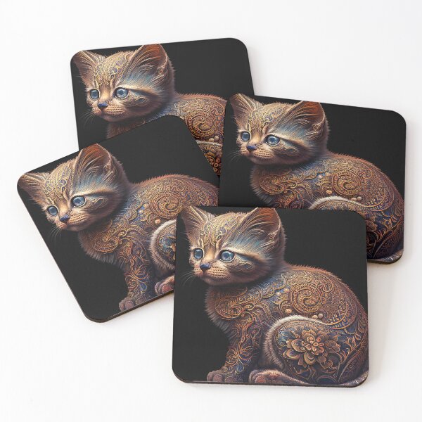 Item preview, Intricate Kitty designed and sold by RENcraft.