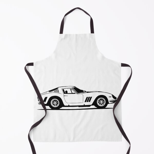 Item preview, Vector illustration of a stylish Ferrari 250 GTO sports car featuring modern automotive design designed and sold by Jerhus.