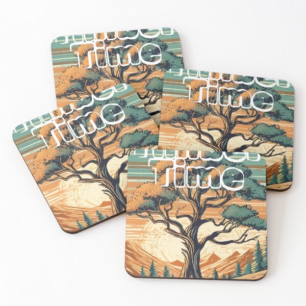 Item preview, Vintage Timber Time - Retro Tree Design designed and sold by AmelieDior.