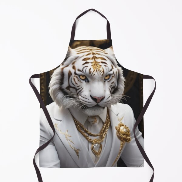Item preview, Lux White Tiger designed and sold by Lazoni.