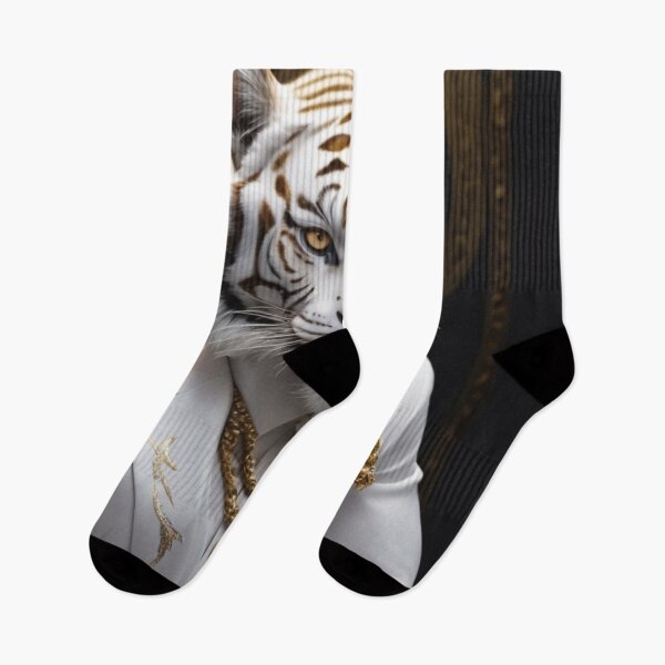 Item preview, Lux White Tiger designed and sold by Lazoni.