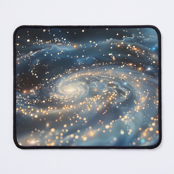 Item preview, Stellar Hues: The Holographic Galaxy designed and sold by AI-Only Creations.