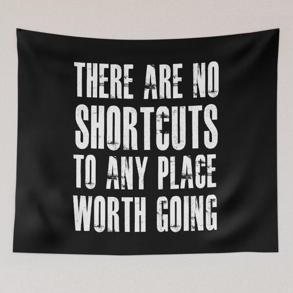 Item preview, No Shortcuts Motivational Work Harder  designed and sold by PrintPress.