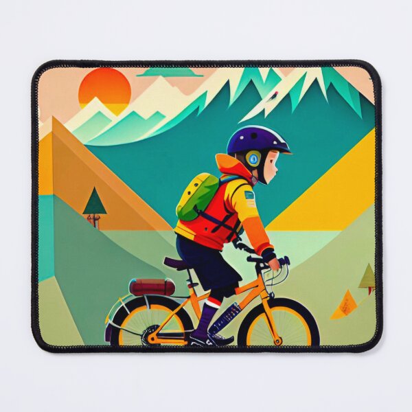 Item preview, Sleek MTB Design: Minimalist Drawing designed and sold by GrizzlyCollective.