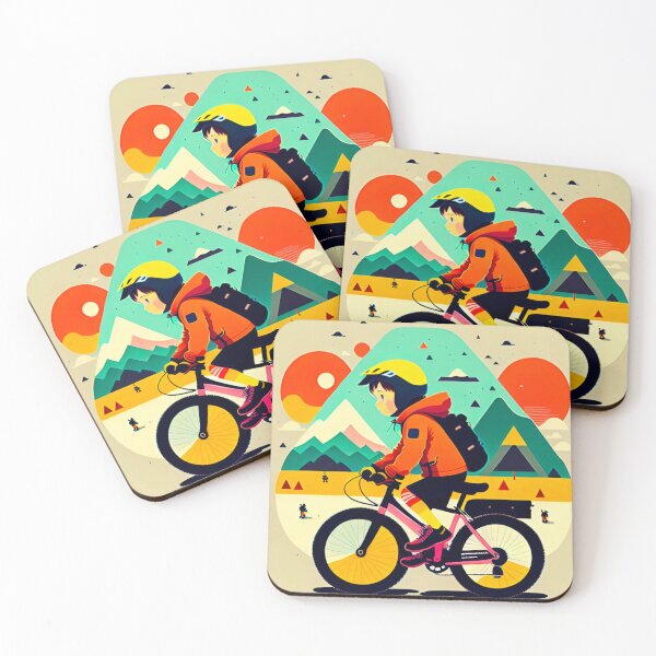 Item preview, Park Adventure: MTB Design with Cyclist designed and sold by GrizzlyCollective.