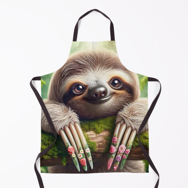 Item preview, Manicured Sloth in a Lush Forest designed and sold by digiscapeart.