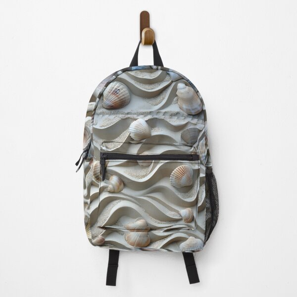 Item preview, seashell beach decorative design print designed and sold by dcrc.