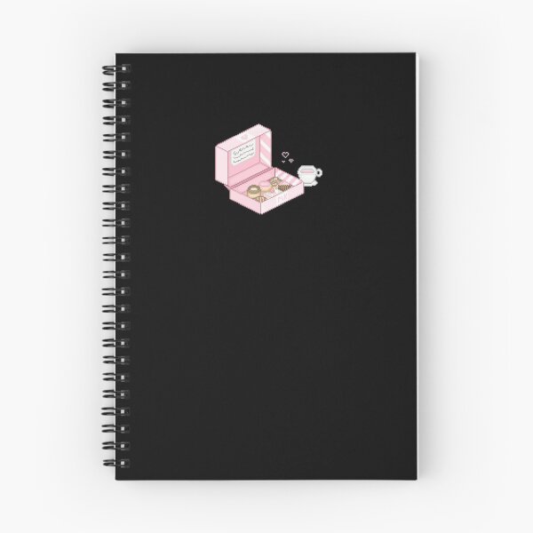 Item preview, Box of sweets and cakes with a cup of tea pixel art designed and sold by Sabri-alba.