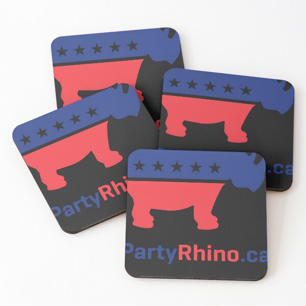 Item preview, Rhino Party Logo 2019 designed and sold by PearliKunze.