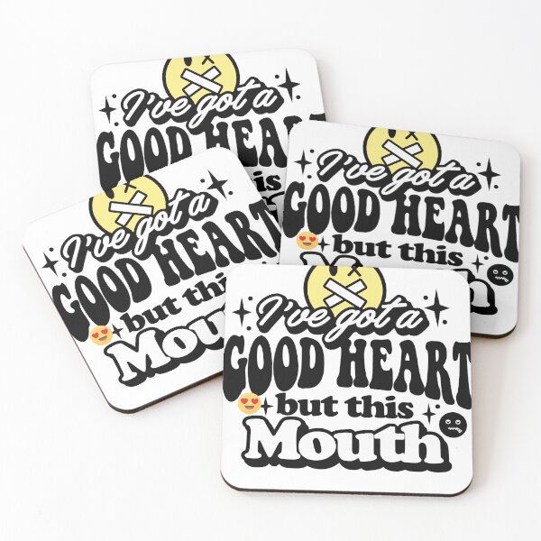 Item preview, Good Heart Bad Mouth designed and sold by Pixel-Lair.