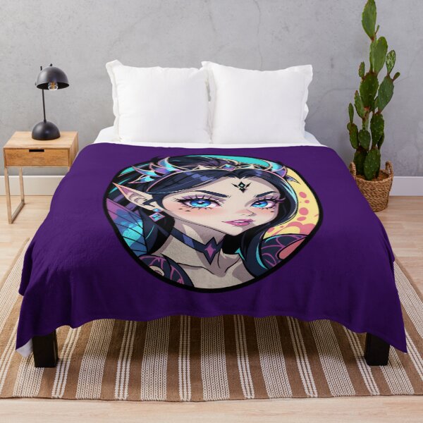 Item preview, Cute Fantasy Anime Elf Fairy Girl designed and sold by TheArtOfPat.