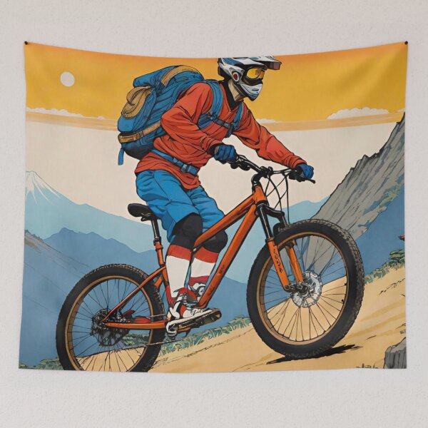 Item preview, Uphill Boss: Conquering the Climb with MTB Mastery designed and sold by GrizzlyCollective.