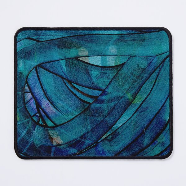 Item preview, Looping Swirl Prussian Blue designed and sold by chriskoester73.