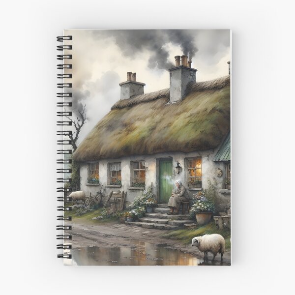 Item preview, Tranquil Thatched Cottage designed and sold by Patriot Artyfact.