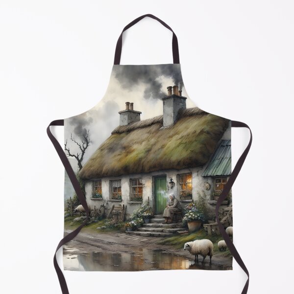 Item preview, Tranquil Thatched Cottage designed and sold by Patriot Artyfact.