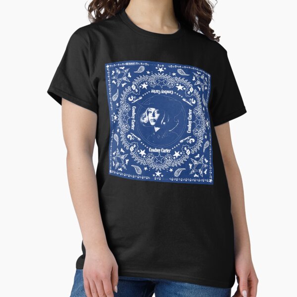 Item preview, Cowboy Carter Blue Bandana  designed and sold by Atlas Kai.