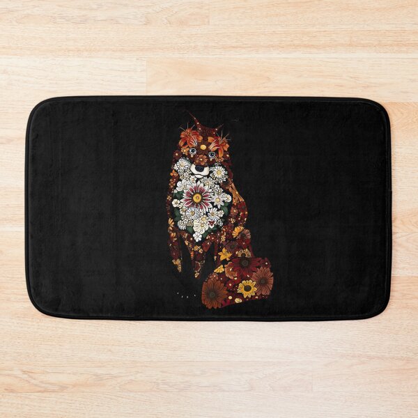 Artikelvorschau, Blumenfuchs entworfen und verkauft von Moon Dog Art.