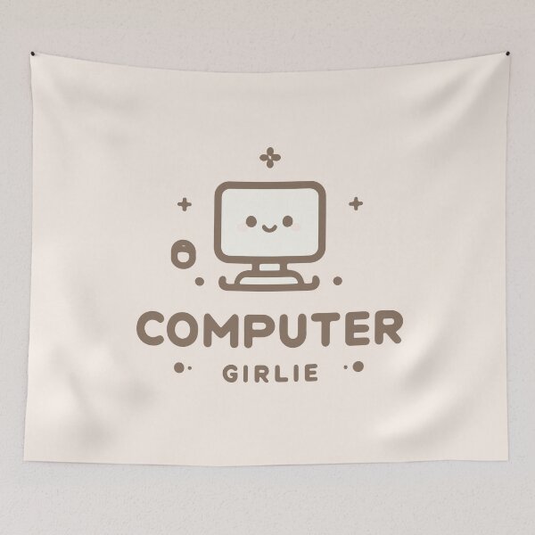Item preview, Computer Girlie designed and sold by thegirlyshoppe.