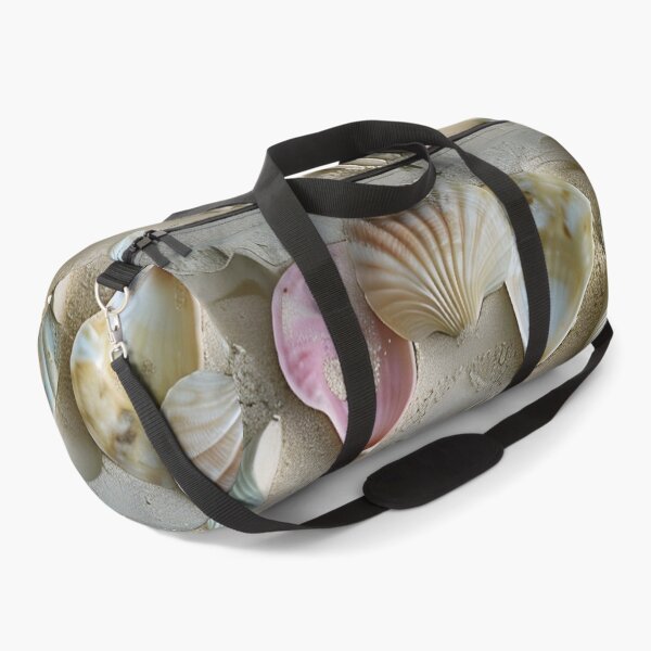 Item preview, seashell beach decorative design print designed and sold by dcrc.