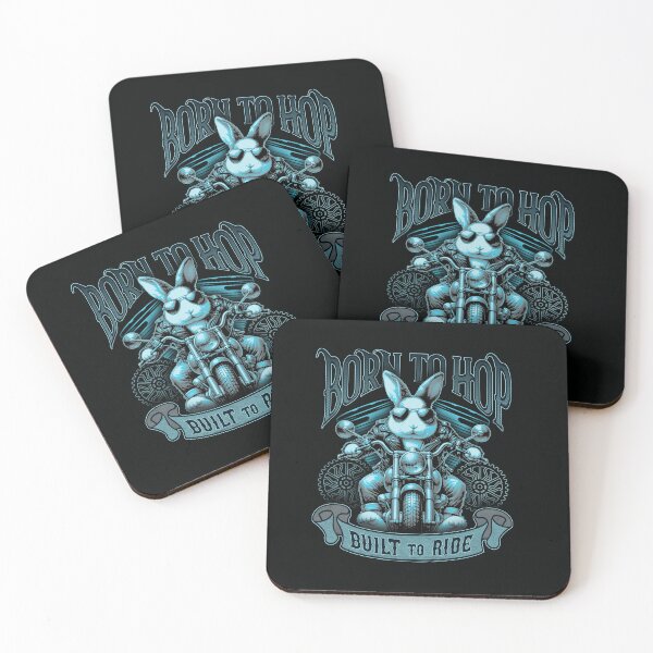 Item preview, Born to Hop, Built to Ride Biker Style Bunny Design designed and sold by CRHPOD20.