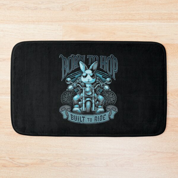 Item preview, Born to Hop, Built to Ride Biker Style Bunny Design designed and sold by CRHPOD20.