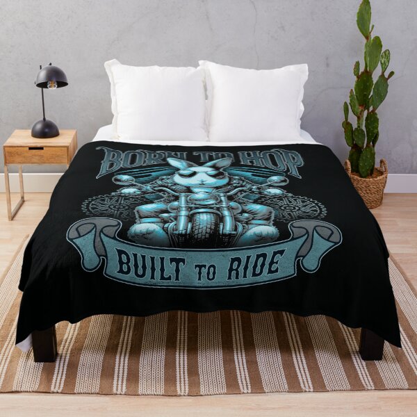 Item preview, Born to Hop, Built to Ride Biker Style Bunny Design designed and sold by CRHPOD20.
