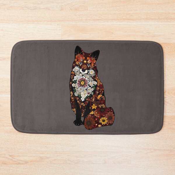 Artikelvorschau, Blumenfuchs entworfen und verkauft von Moon Dog Art.