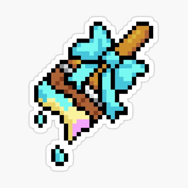 Neopets Baby Paint Brush Sticker