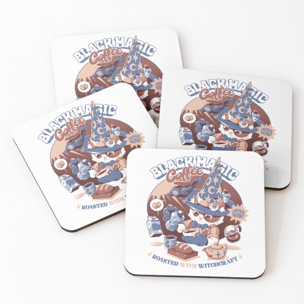 Item preview, Black Magic Coffee - White designed and sold by Ilustrata®.