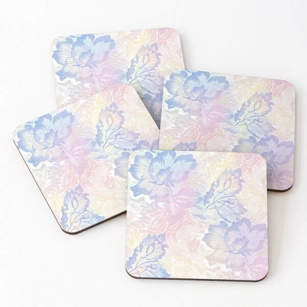 Item preview, Pastel Rainbow Lace Patter designed and sold by thegirlyshoppe.