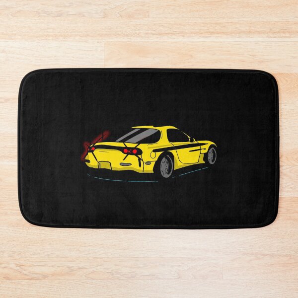 Item preview, Yellow Rx7 JDM Dreams designed and sold by MonkiFlipp.