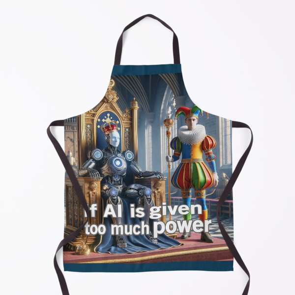 Item preview, If AI Is Given Too Much Power designed and sold by Surreallytee.