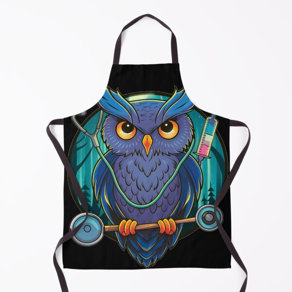 Item preview, Nurse owl designed and sold by LivingLdesign.