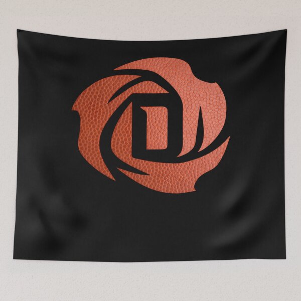 Item preview, Derrick Rose Basketball Texture Logo designed and sold by LucileKerluk.