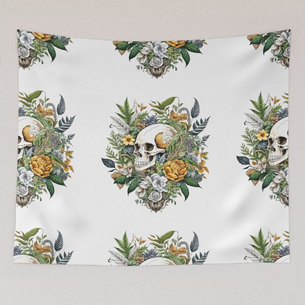 Item preview, Bones & Botany Fusion: A Harmonious Collection designed and sold by ViguStore.
