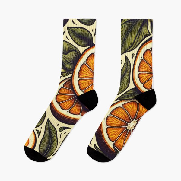 Item preview, Fresh Oranges Cut in Half Pattern designed and sold by No1Equestrian.
