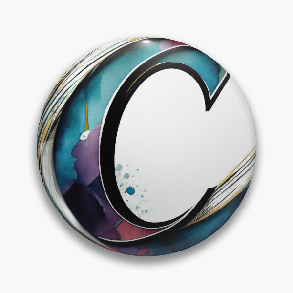 Item preview, Alphabet artistic painting Letter C designed and sold by dkl4u.