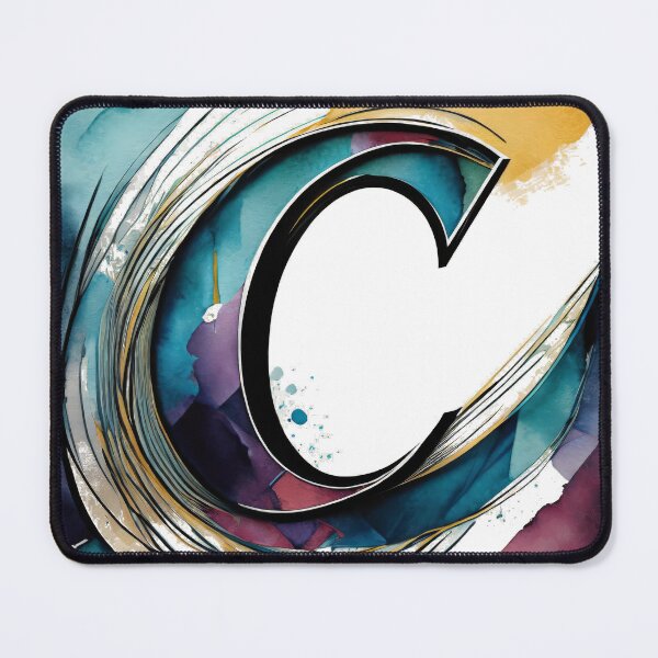 Item preview, Alphabet artistic painting Letter C designed and sold by dkl4u.