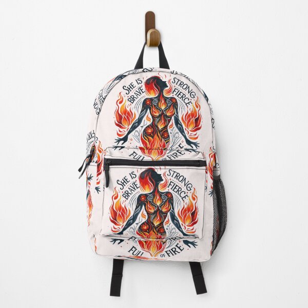 Item preview, She is strong, brave, fierce, full of fire designed and sold by Margival.