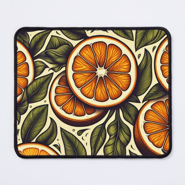 Item preview, Fresh Oranges Cut in Half Pattern designed and sold by No1Equestrian.