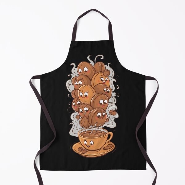 Item preview, Sweet Coffee Beans Smiling designed and sold by XYKANII.