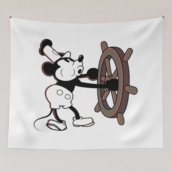Item preview, Steamboat Willie steamboat mickey, mickey mouse designed and sold by therocketman.