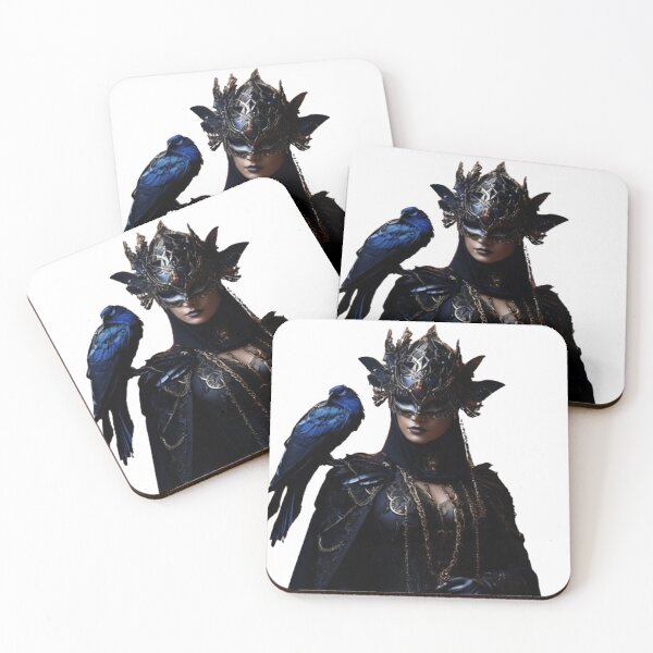 Item preview, 5028 Masked woman with crow designed and sold by Magic3D.