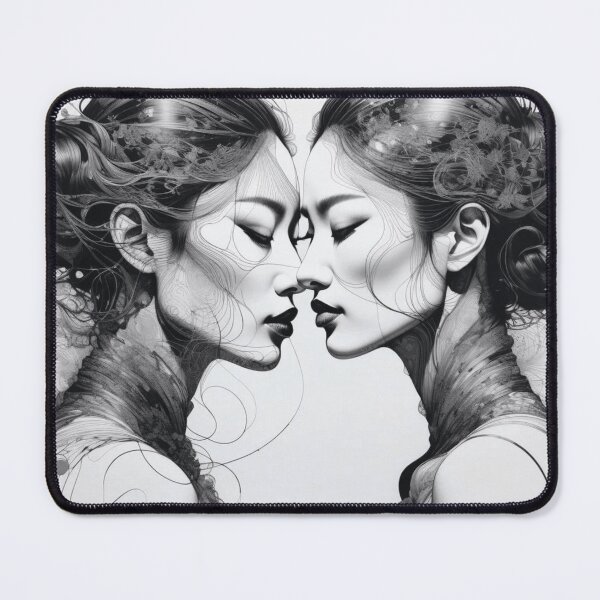 Item preview, 5013 Two women almost kissing designed and sold by Magic3D.