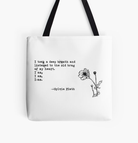 Item preview, Sylvia Plath designed and sold by exceedingdeath.