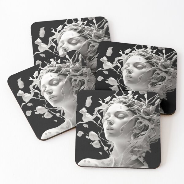 Item preview, 5019 Image of a beautiful woman in black and white designed and sold by Magic3D.