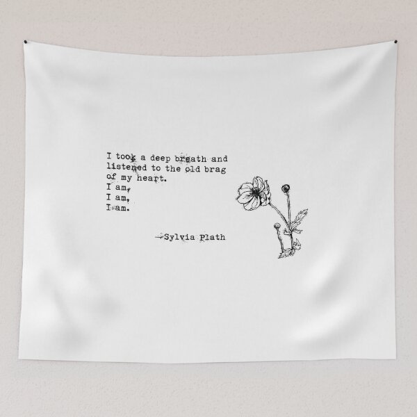 Item preview, Sylvia Plath designed and sold by exceedingdeath.