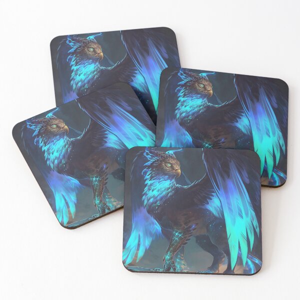 Item preview, Bioluminescent Griffin designed and sold by MadeByHaresShop.
