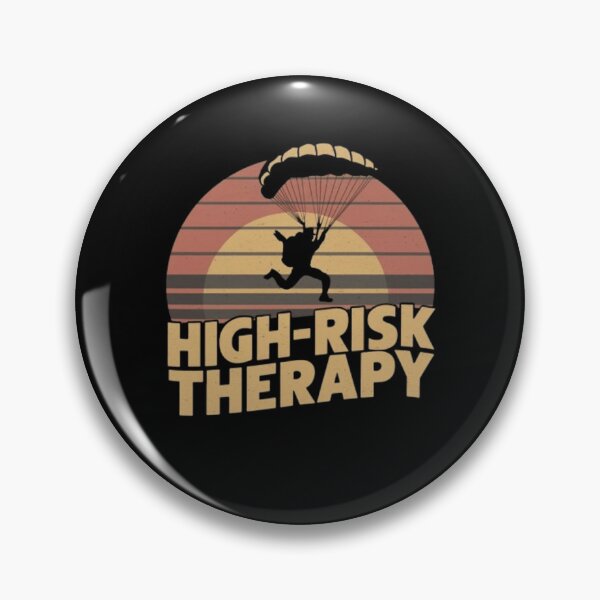 Item preview, High-risk therapy skydiving designed and sold by HeadTurningArt.